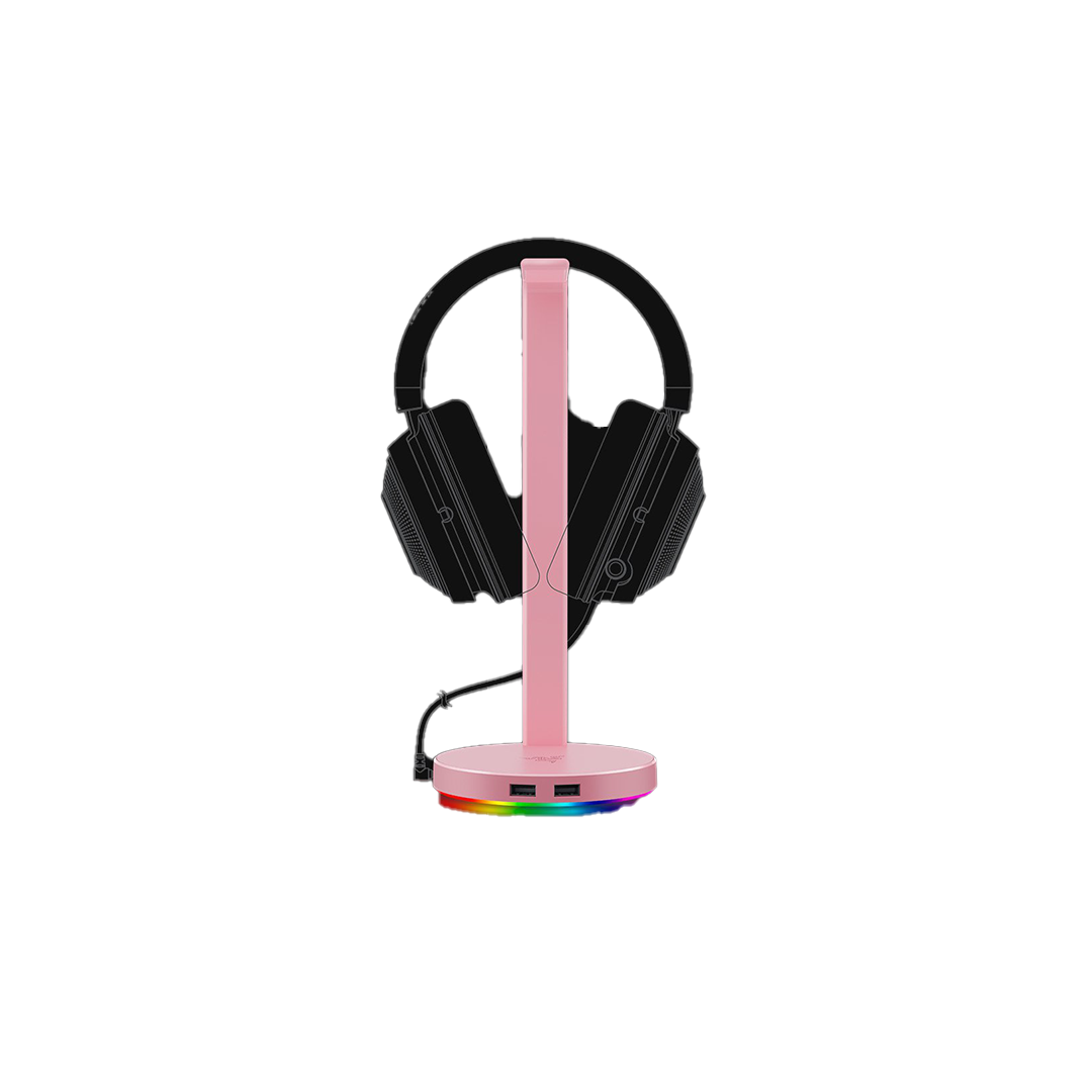 Razer Base Station V2 Chroma Headphone Stand Holder - Quartz in Qatar Razer Base Station V2 Chroma Headphone Stand Holder - Quartz in Qatar
